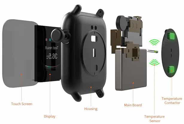 TicWris GTS – Une smartwtach qui surveille votre température 2