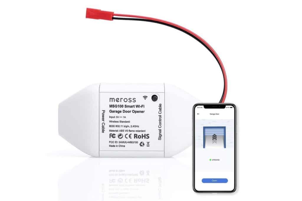 L’ouvre-porte de garage connecté WiFi de Meross