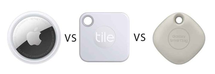 Comparatif des trackers Apple AirTag vs Tile vs Galaxy SmartTag