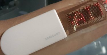 Découvrez la peau électronique extensible de Samsung