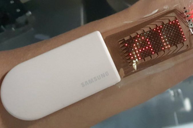 Découvrez la peau électronique extensible de Samsung