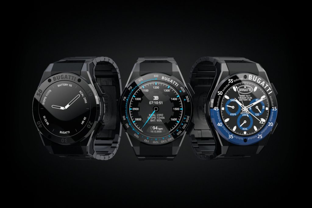 Les smartwatches Bugatti arrivent sur le marché 1