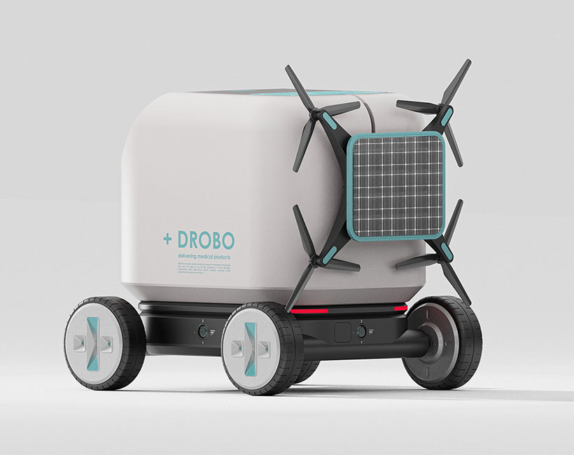+DROBO – Un robot futuriste de livraison de médicaments