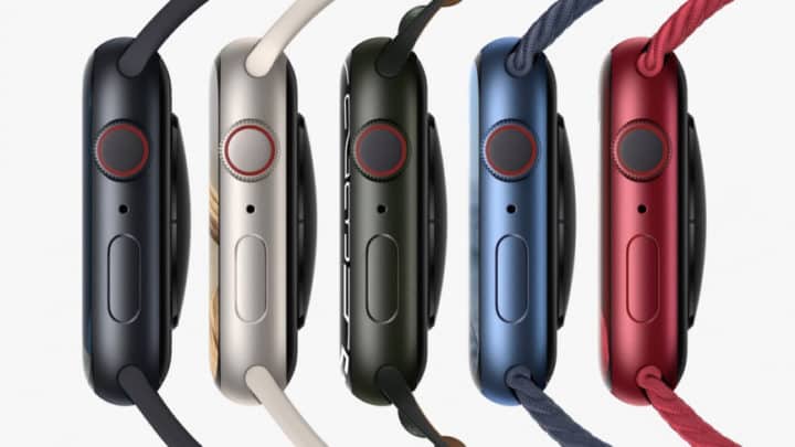 Design de l’Apple Watch Series 7