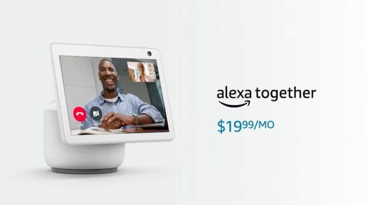 Alexa Together un service d'abonnement pour les soins aux personnes âgées