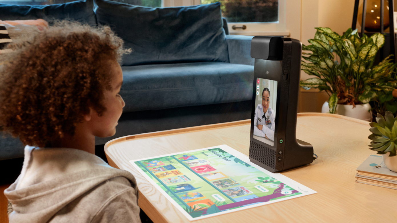 Amazon Glow un dispositif interactif d'appel vidéo pour les enfants et les familles