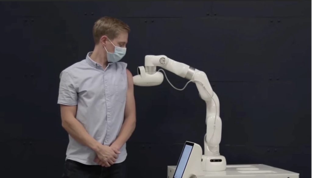 Le robot Cobi réalise de manière autonome des vaccinations sans aiguille