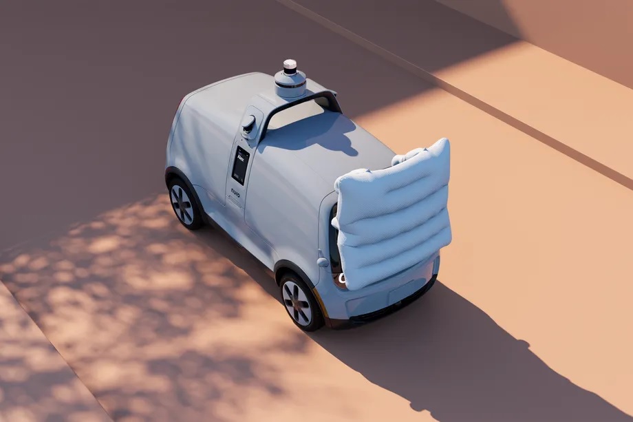 Le nouveau robot de livraison de Nuro intègrera des airbags externes pour les piétons