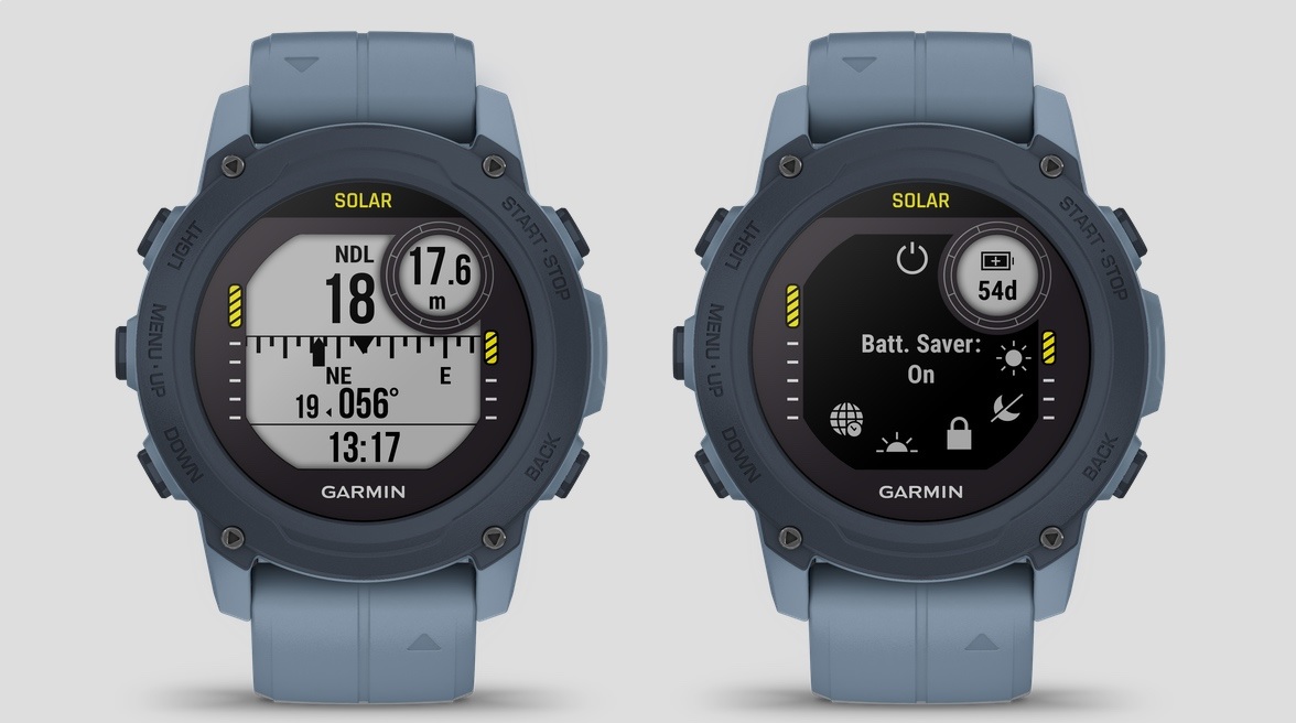 Garmin Descent G1 Solar un ordinateur de plongée dans une smartwatch