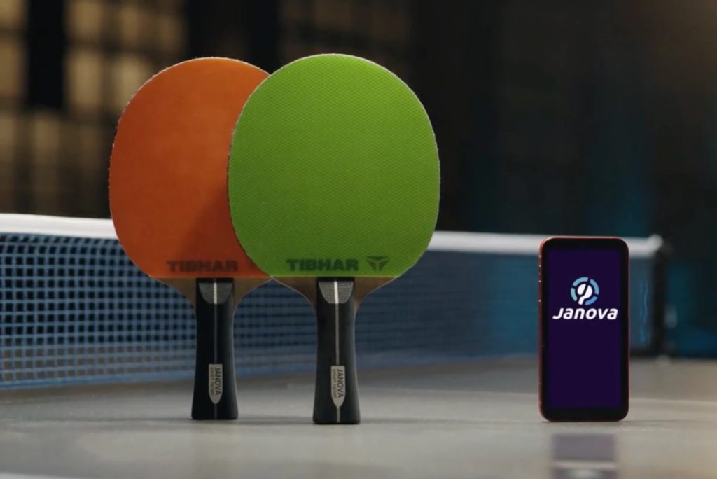 Janova - The table tennis racket that tracks your performance