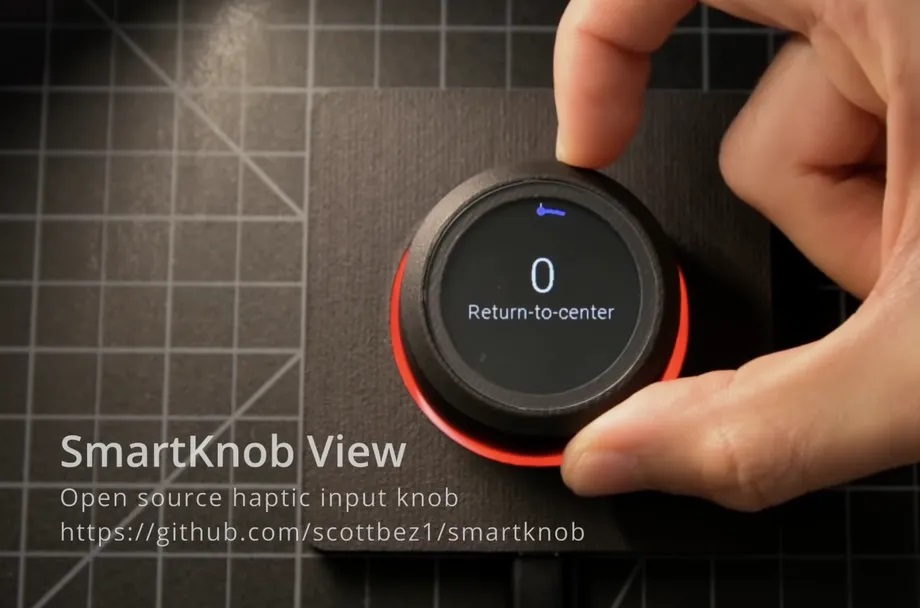 SmartKnob View - What Would You Do With This DIY Haptic Knob