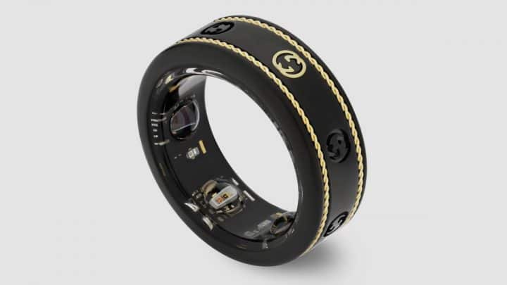 Oura et Gucci s'associent pour créer une bague intelligente