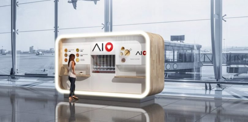 Rowok RoWok - SJW Robotics dévoile une cuisine robotisée ouvert 24h/24