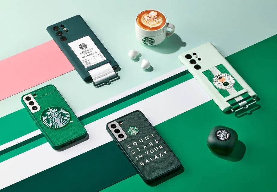 étui Galaxy Buds 2 de Samsung en collaboration avec Starbucks 1