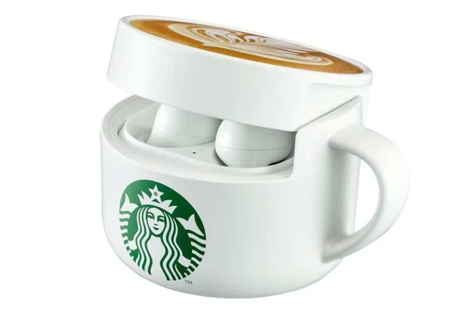 étui Galaxy Buds 2 de Samsung en collaboration avec Starbucks