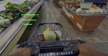 Mojo Vision intègre votre liste de course Alexa à ses lentilles de contact intelligentes