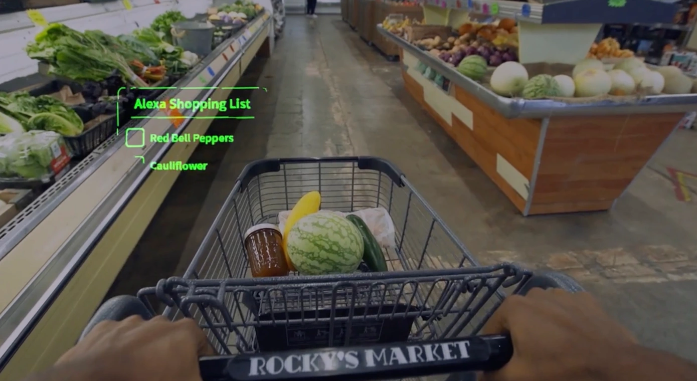 Mojo Vision intègre votre liste de course Alexa à ses lentilles de contact intelligentes