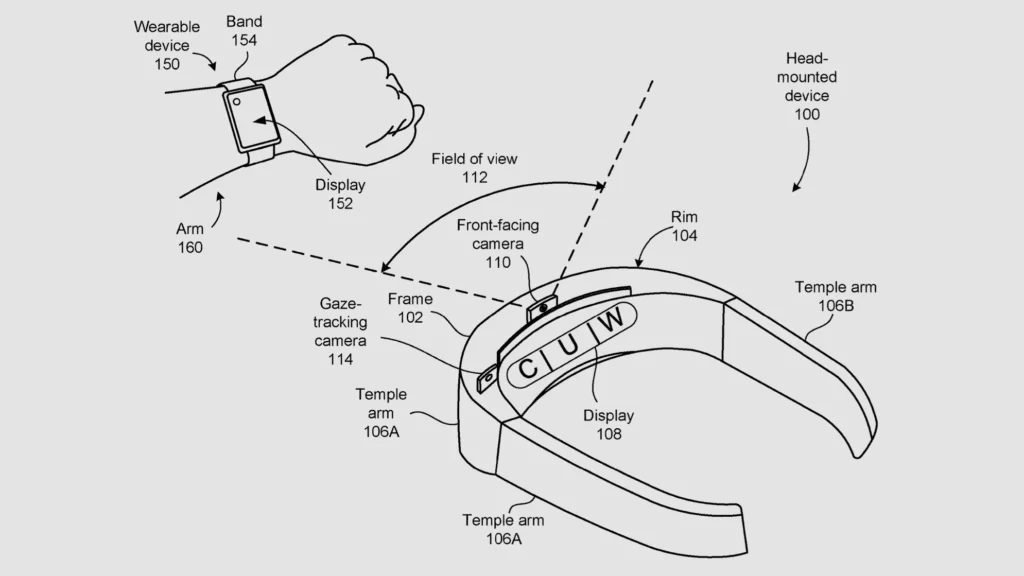Google Glass 3 brevet
