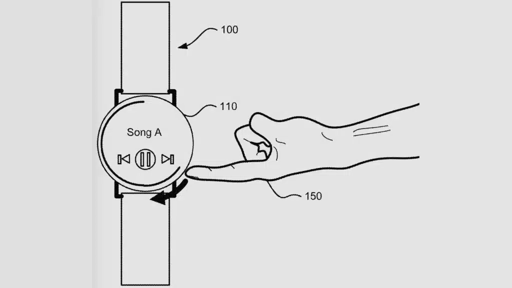 brevet Google smartwatch