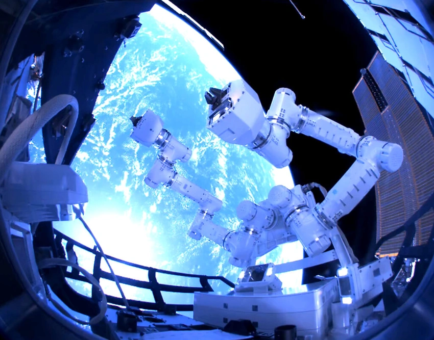Le bras robotique autonome S2 fait des merveilles sur l'ISS