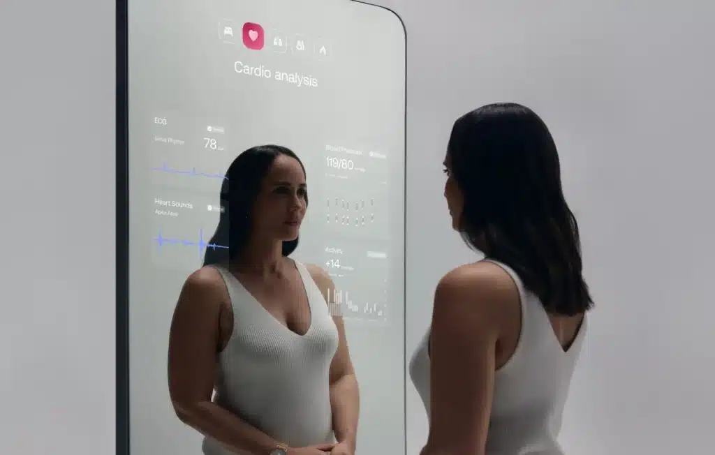 Omnia - Withings dévoile son concept de miroir corporel intelligent