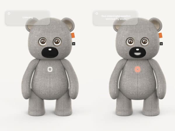 ours en peluche AI
