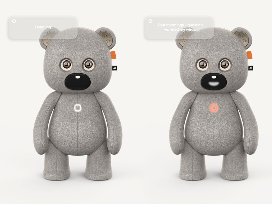 ours en peluche AI