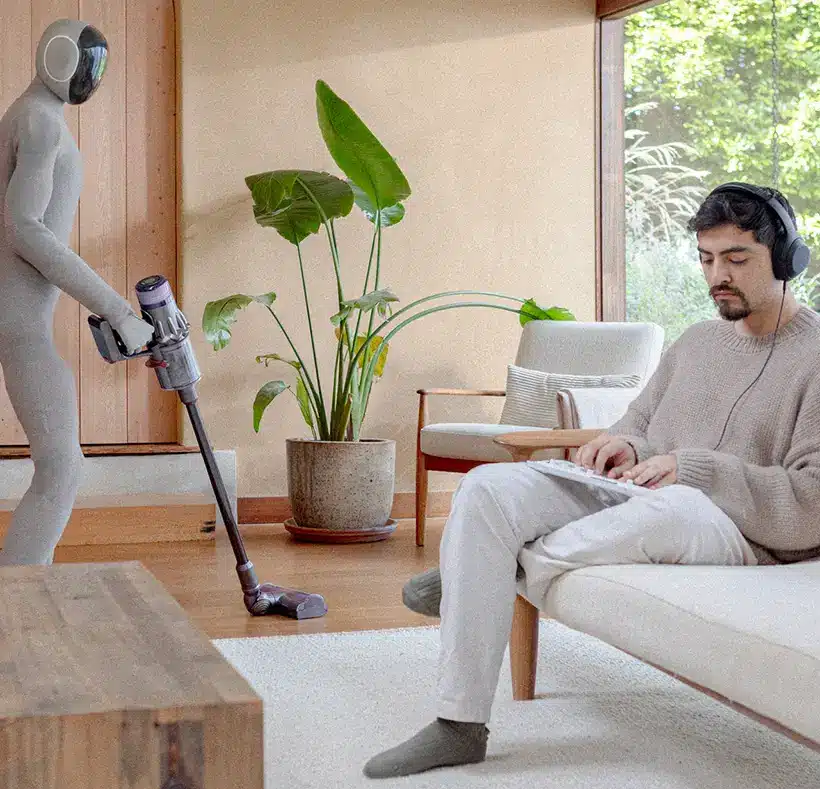 Neo Gamma robot domestique de demain