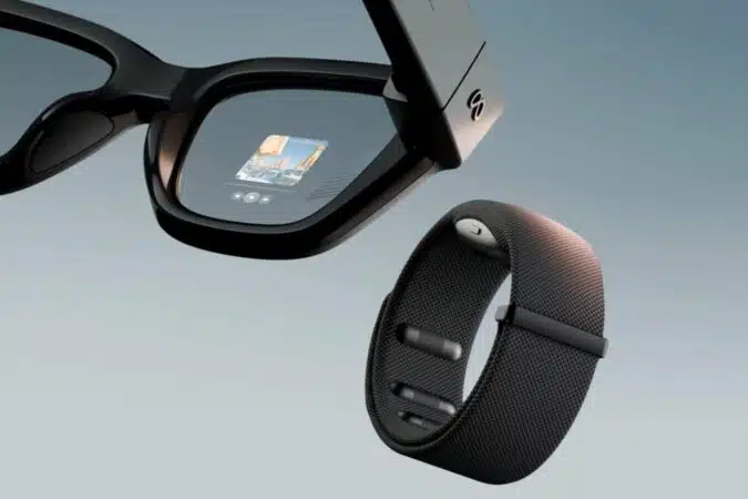 lunettes Meta Ray-Ban Display et bracelet neuronal