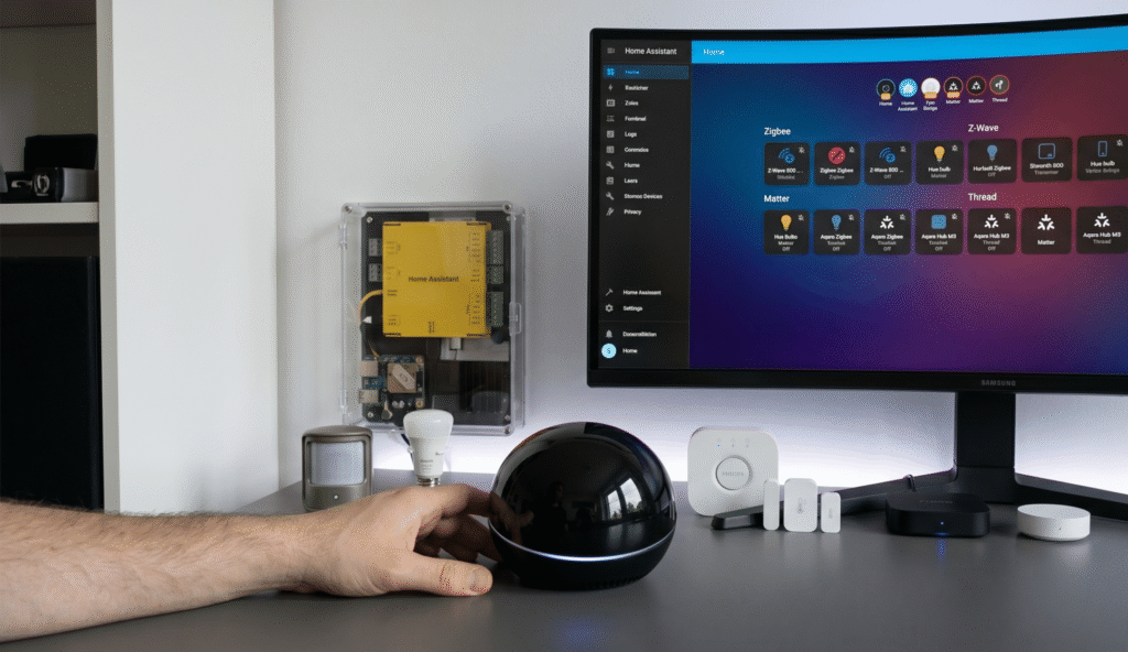 Hub Multiprotocole domotique maison connectée